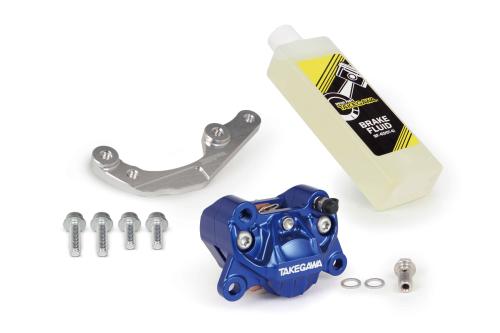 Étrier de frein avant 2 pistons aluminium CNC - TAKEGAWA - Monkey / Dax 125 / GROM