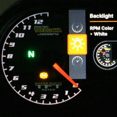 TFT TAKEGAWA MULTI FUNCTION - HONDA MONKEY JB02 & JB03 counter