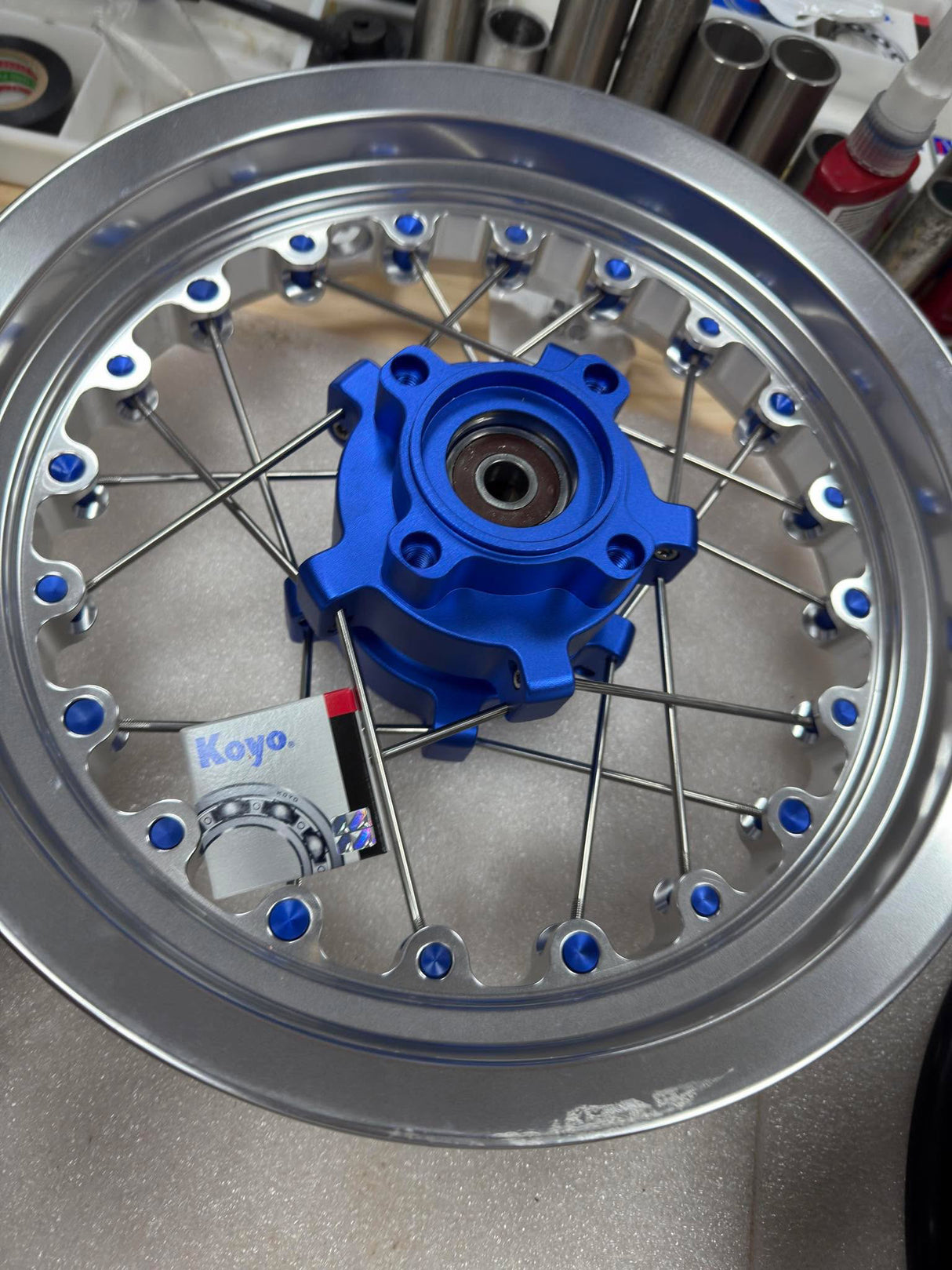 Paire de jantes à rayon DOUBRO - CNC