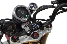 Upper Pontet with its Takegawa LED Thermometer - Honda Monkey JB02
