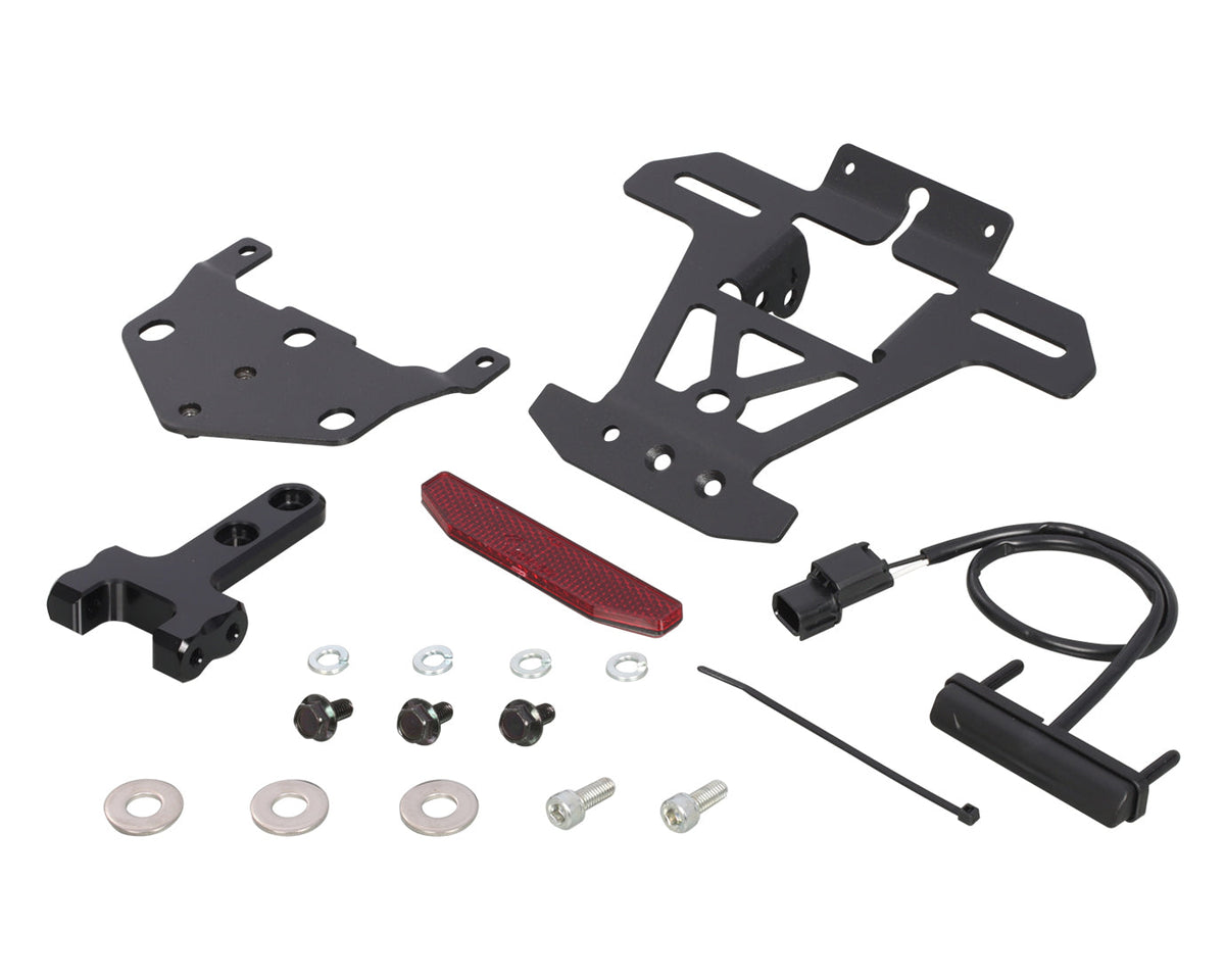 Soporte de placa corta Kitaco - Honda Monkey JB02 y JB03