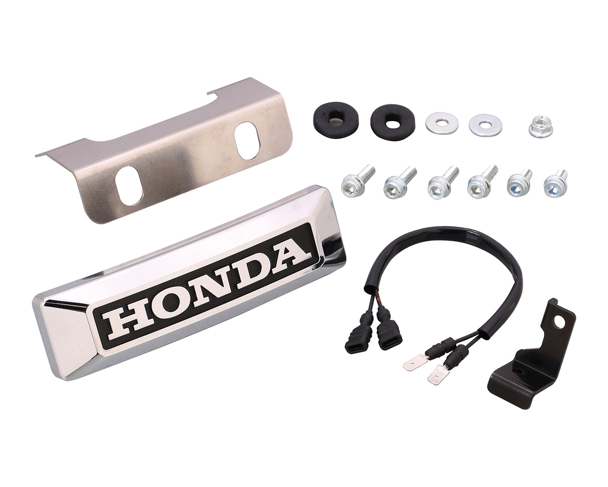 Honda emblem with relocation of the horn - Honda Monkey JB02