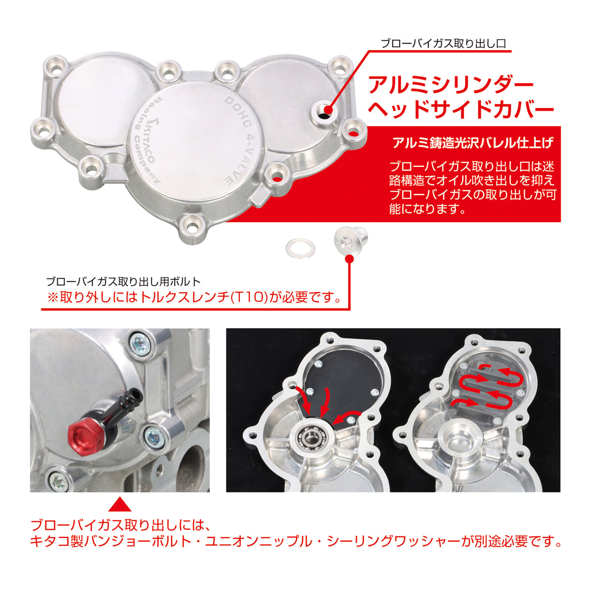 Kit moteur KITACO 181 DOHC