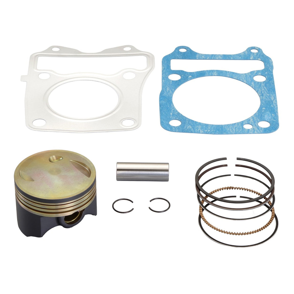 Kit piston haute compression Ver.2 Ø52,4 — Kitaco — Honda Monkey 125 JB-02 & MSX 125 JC61 / JC75 (350-1432210)