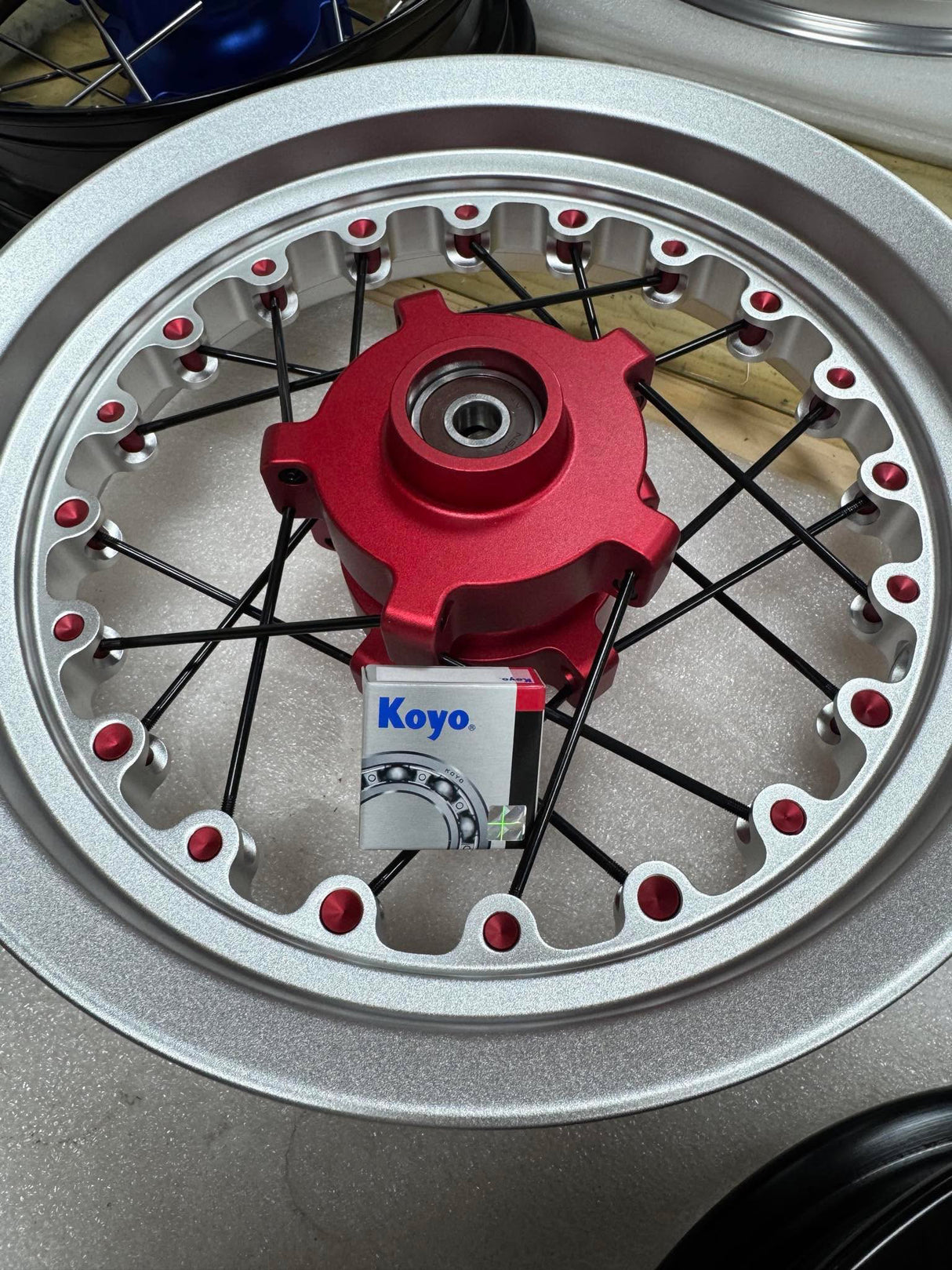 Paire de jantes à rayon DOUBRO - CNC