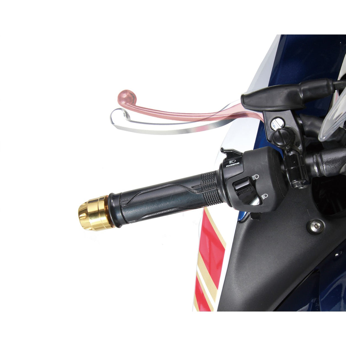 Leviers courts alu (paire) — Kitaco — Honda Monkey 125 JB-02 / JB-03 / JB-05, MSX 125 & Grom JC92 (525-1818200)