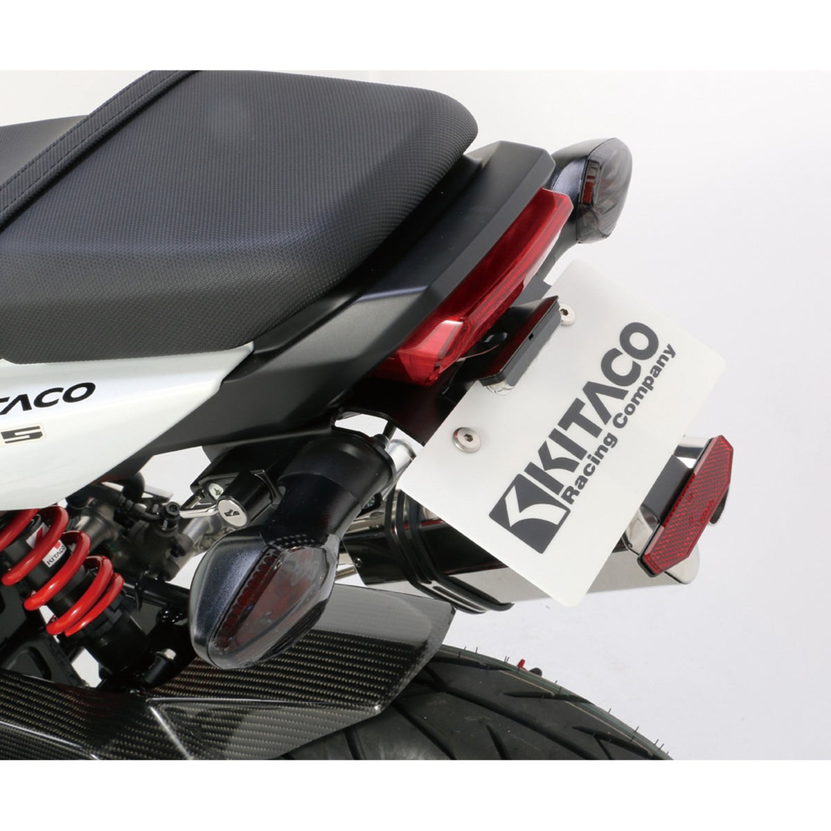 Support de plaque court — Kitaco — Honda MSX 125 JC61 / JC75 (691-1444000)