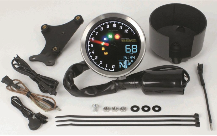 Compteur Super Multi DN TAKEGAWA - Honda Monkey JB02 & JB03