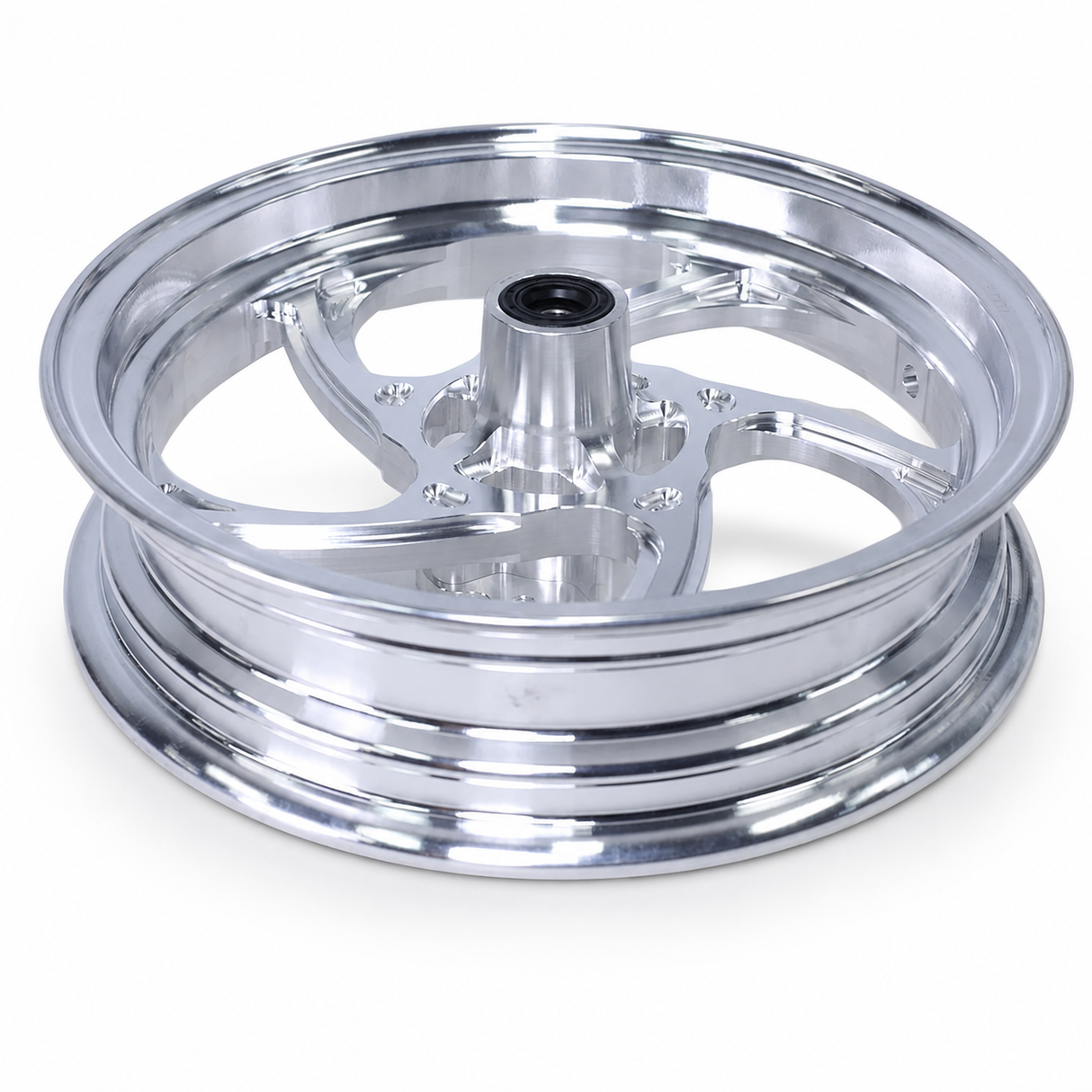 Paire de jantes CNC — Honda Monkey 125, Grom / MSX, Dax ST 125 avec ABS