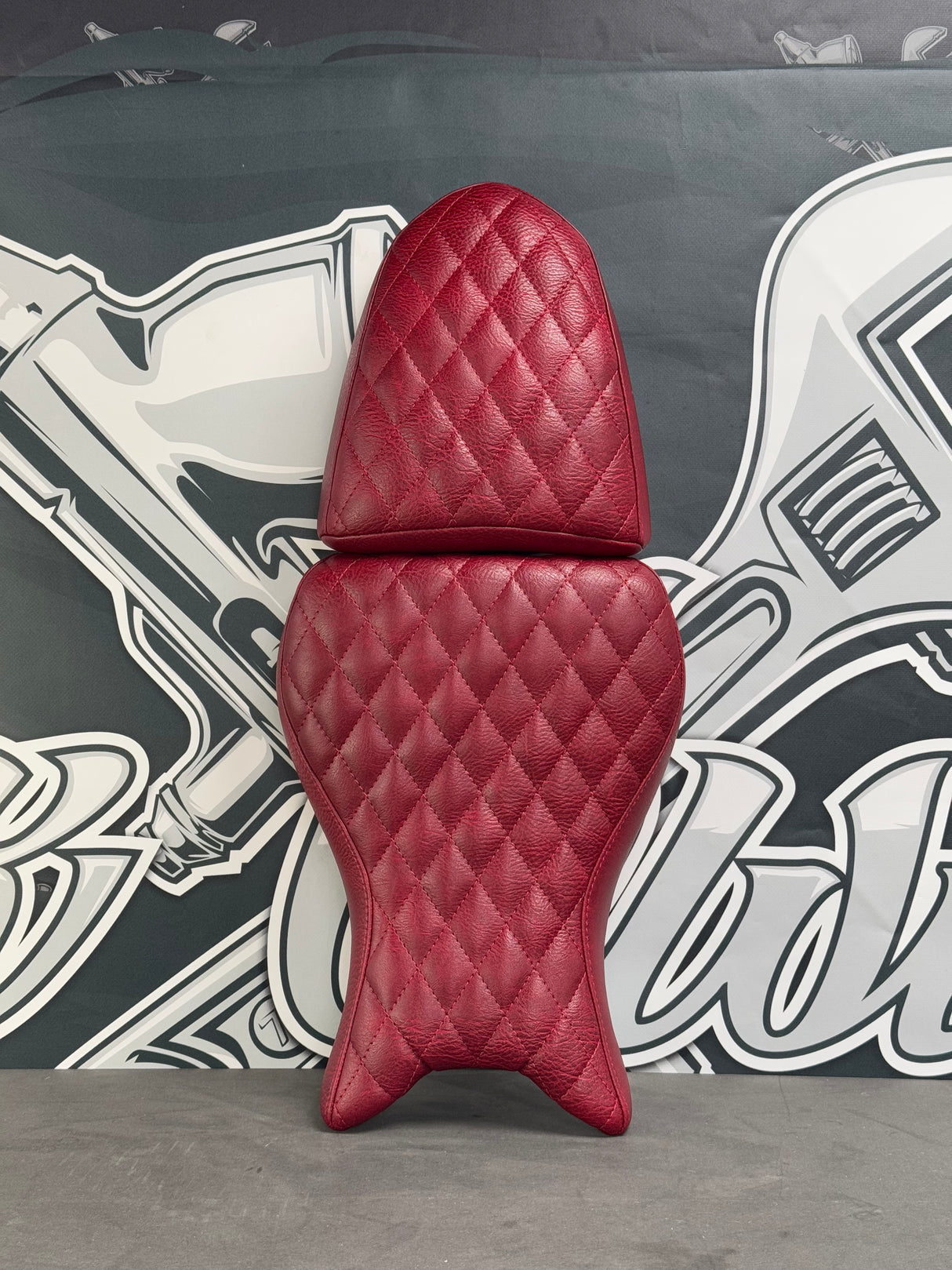 Garnissage selle BMW R NINE T rouge