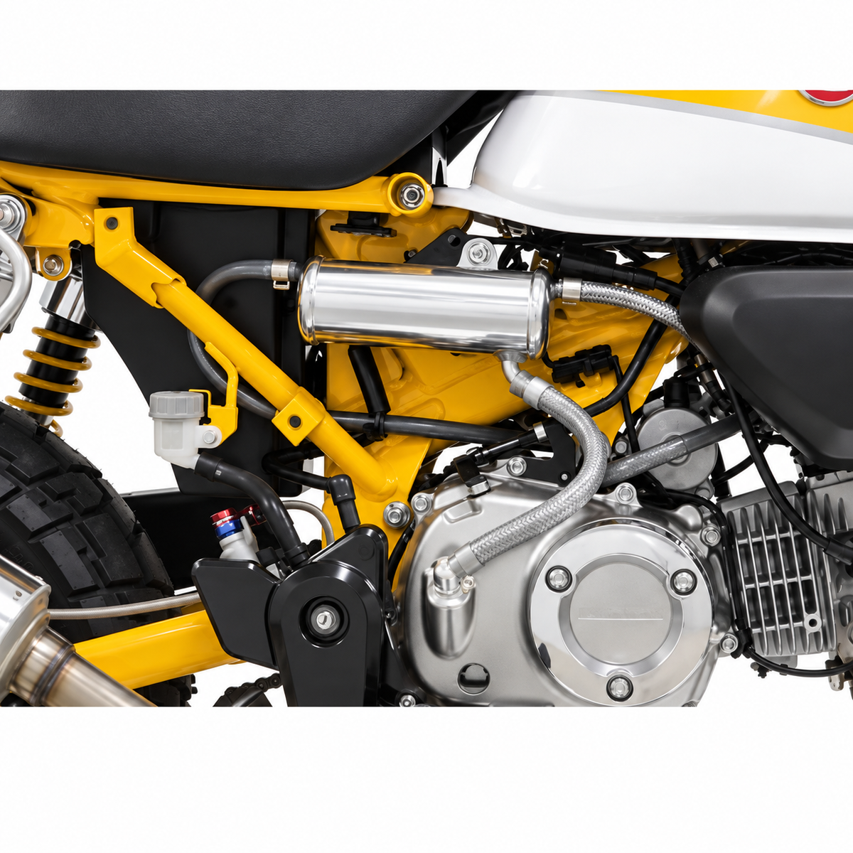 Kit récupérateur d'huile (catch tank) 420 cc pour carter d'embrayage d'origine — TAKEGAWA — Honda Monkey 125 (JB02/JB03/JB05) (07-05-0033)