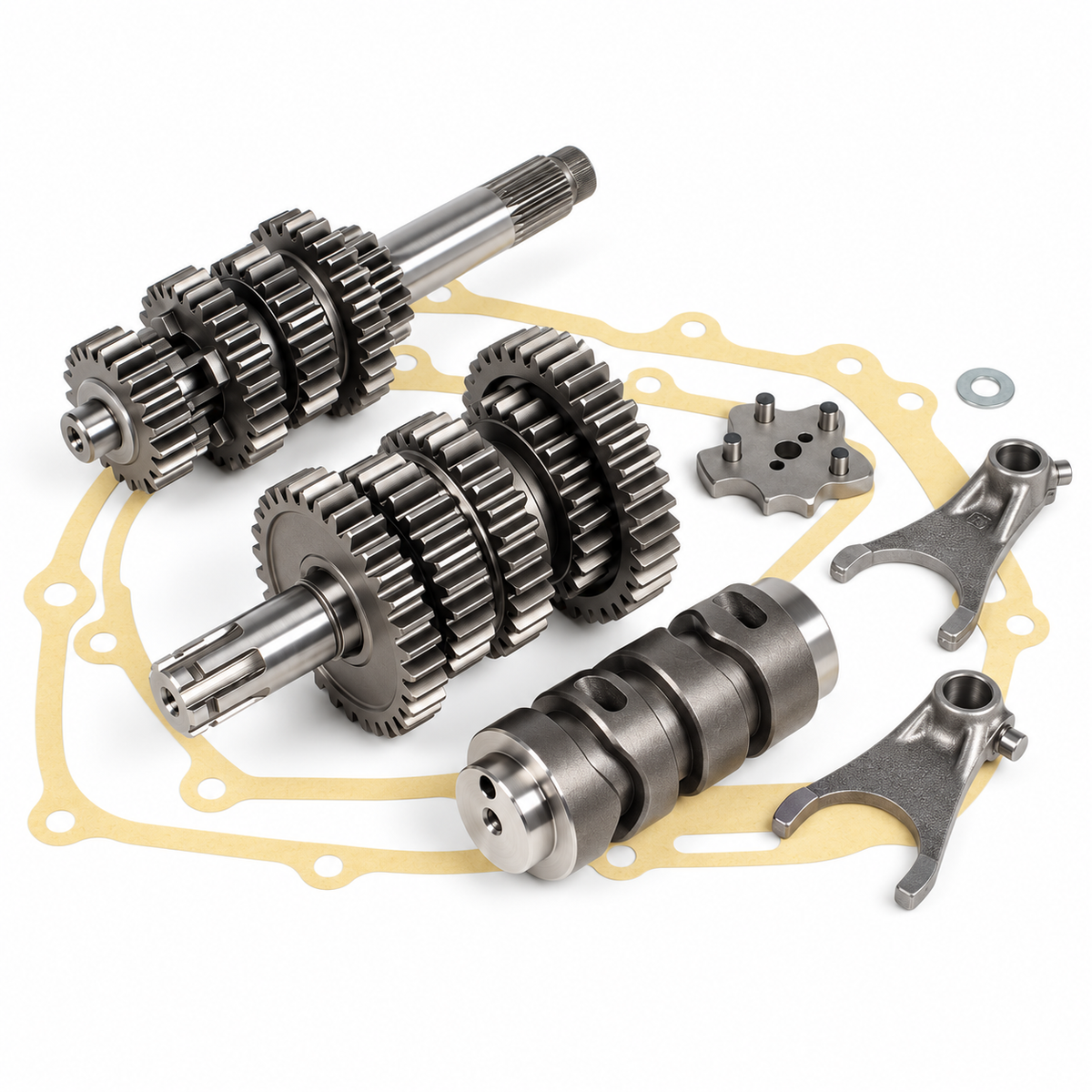 Kit boîte 5 vitesses rapprochée TAF — Takegawa — Honda Monkey 125 JB02, MSX 125 & Grom JC61/JC75 (02-04-0293)