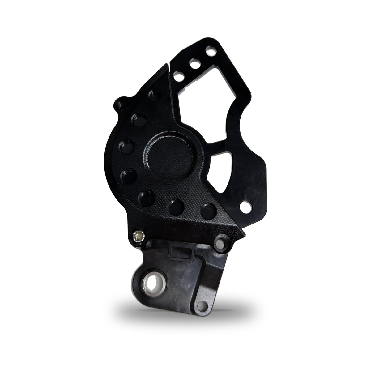 Protection de pignon de sortie de boîte avec renfort d'axe de sélecteur — NXR Parts — Honda Dax 125 (JB04/JB06), Monkey 125 (JB03/JB05) & Grom (JC92)