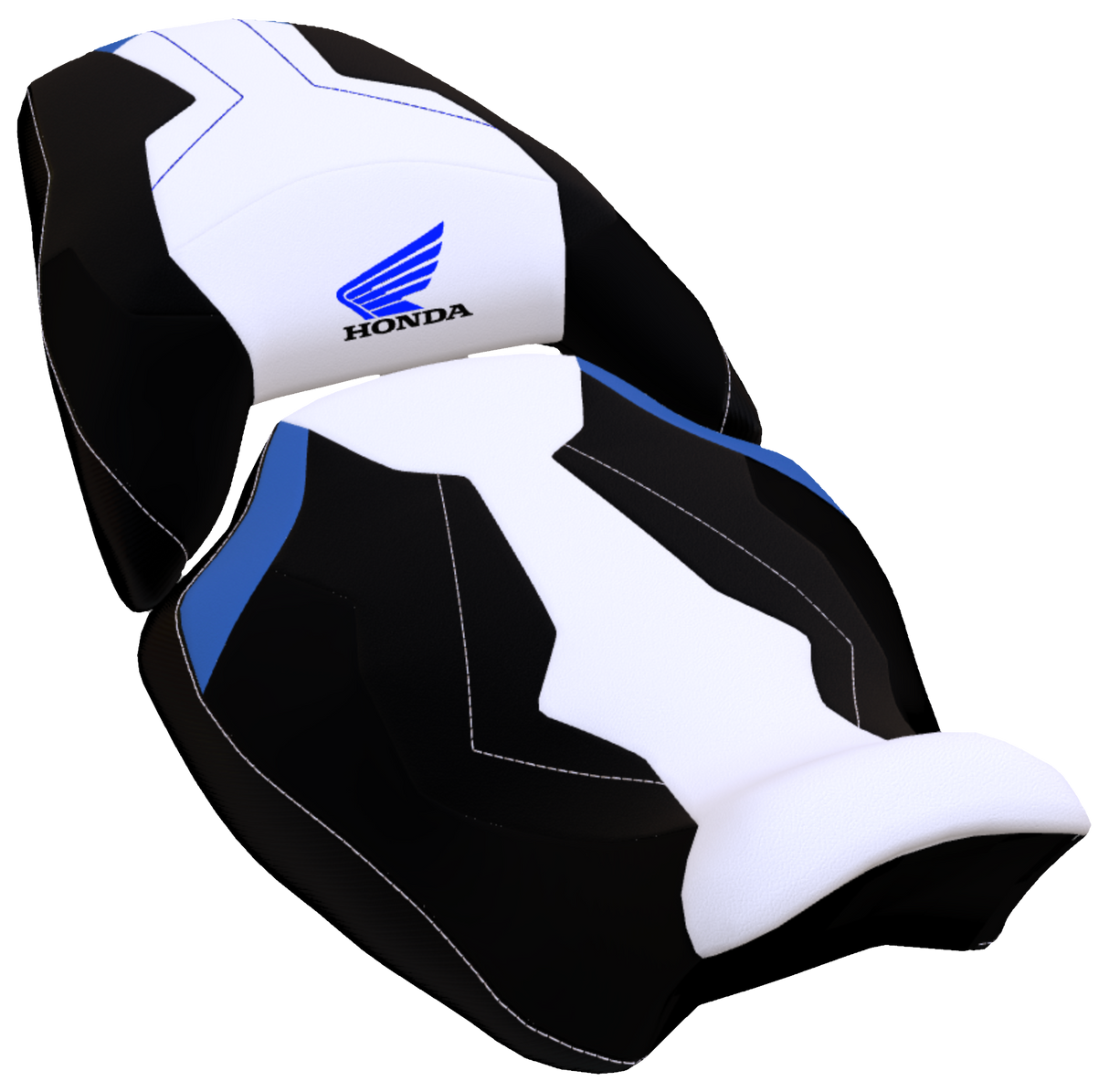 Selle HONDA CB650R Bleu et noir