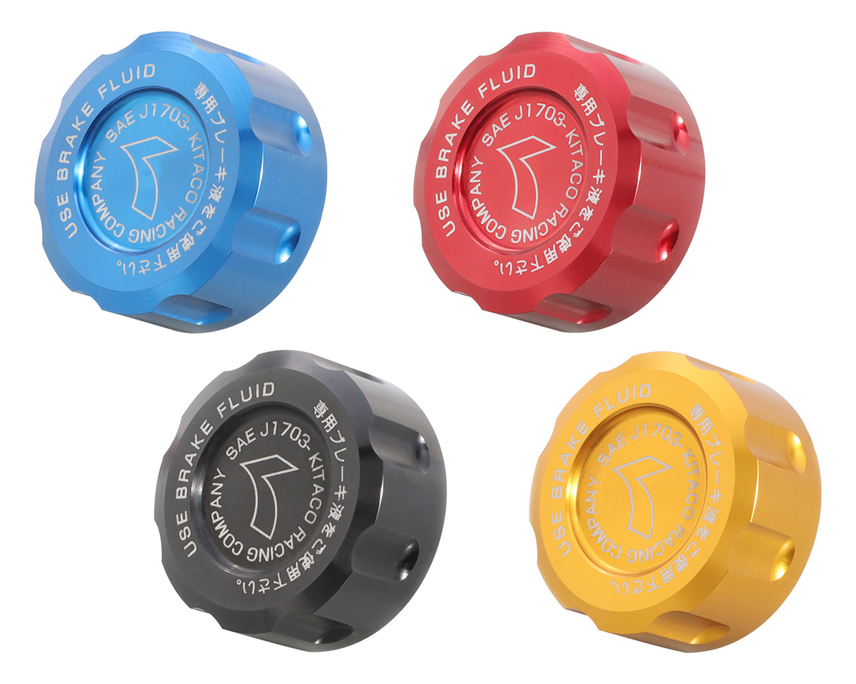 Soporte de placa corta Kitaco - Honda Monkey JB02 bleu rouge noir et jaune