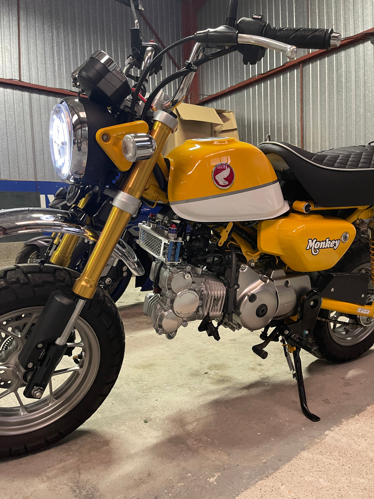 nox custom atelier mécanique monkey