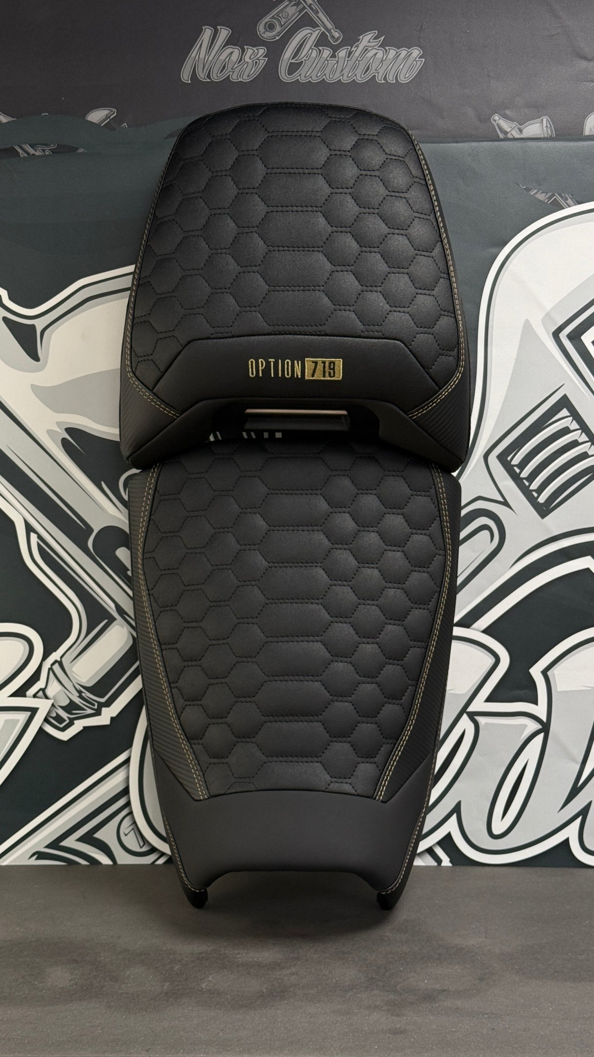 selle moto sur-mesure option 719