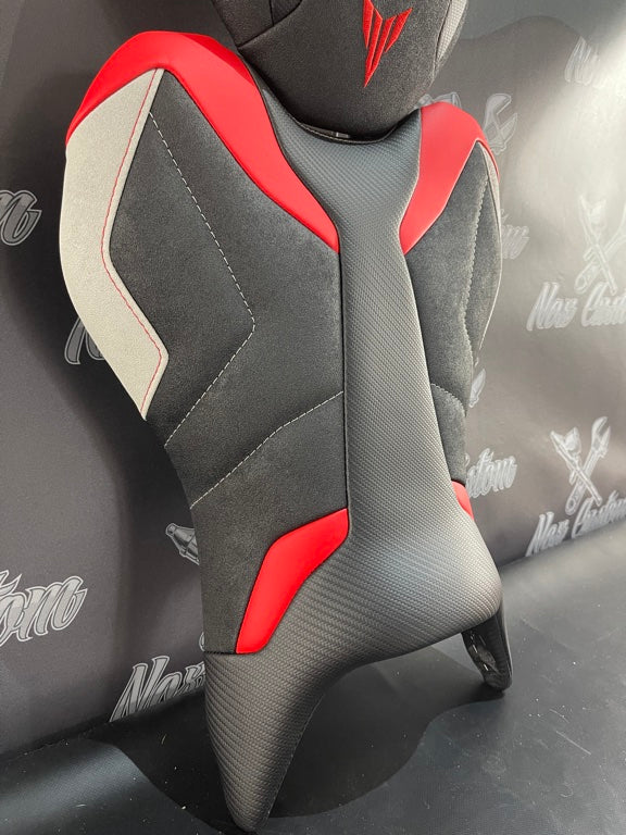 Riempimento a sella per Yamaha MT-07 rouge