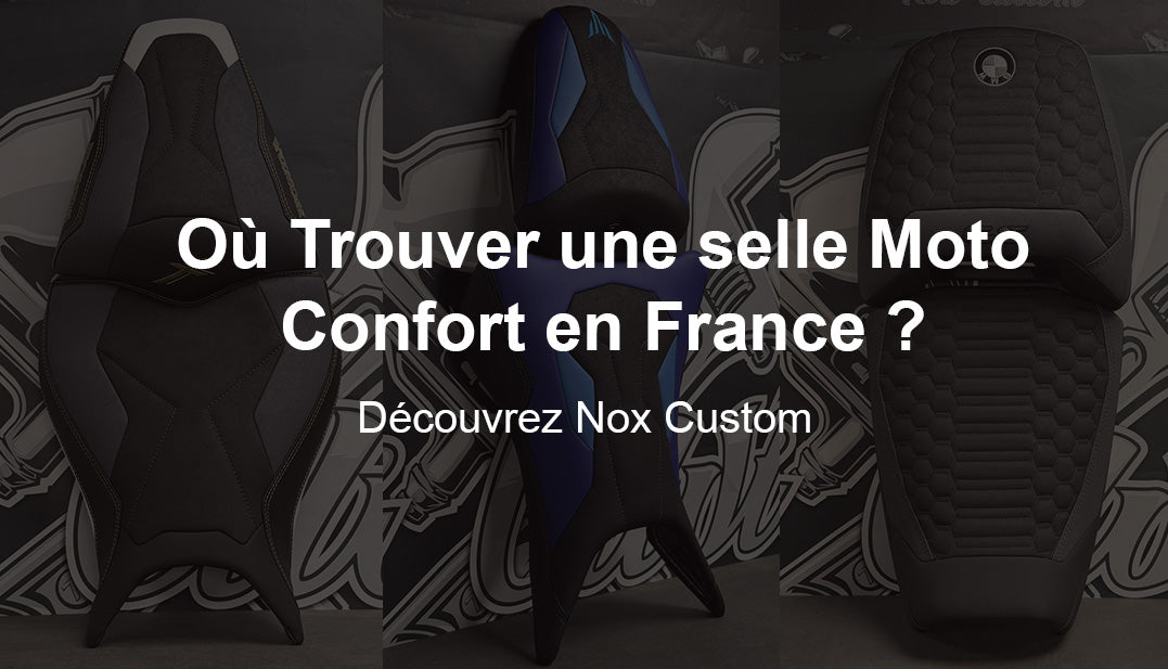 où trouver une selle moto confort en france ? guide 2026