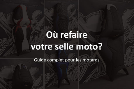 Meilleur sellier pour refaire votre selle moto en 2026