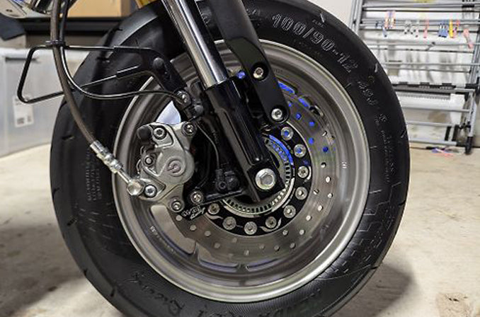 Come migliorare la frenata della Honda Monkey 125?