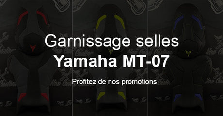 garnissage selles Yamaha MT-07 en promotion en france