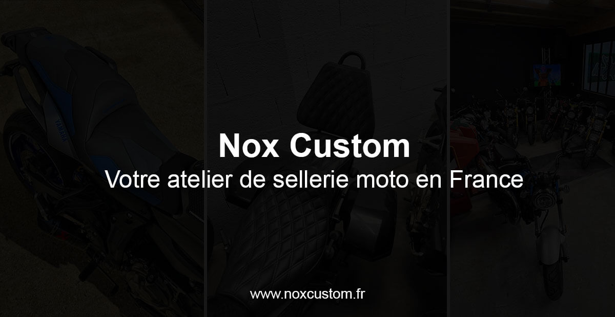 NoxCustom : Atelier de sellerie moto sur-mesure en France