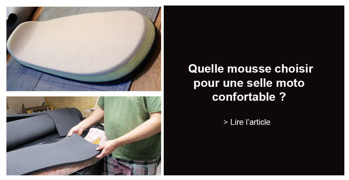 Plaque Mousse Mémoire Forme 38x30x2,5 Cm - Pour Rembourrage Selle Moto, Confort, Customisation - 9