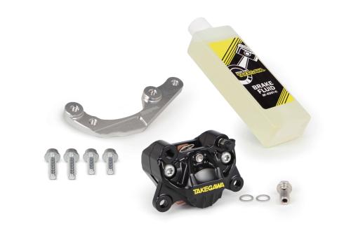 Étrier de frein avant 2 pistons aluminium CNC - TAKEGAWA - Monkey / Dax 125 / GROM