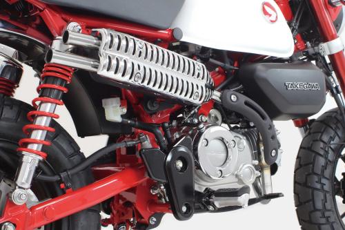Silencieux Scrambler complet double sortie — SP Takegawa — Honda Monkey 125 JB02/JB03/JB05 (04-02-0014)