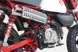 Silencieux Scrambler complet double sortie — SP Takegawa — Honda Monkey 125 JB02/JB03/JB05 (04-02-0014)