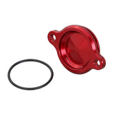 Couvercle de filtre à huile alu CNC — Kitaco — Honda Monkey 125 JB03 / JB05, Dax 125 JB04 / JB06 & Grom JC92 (390-1001050)