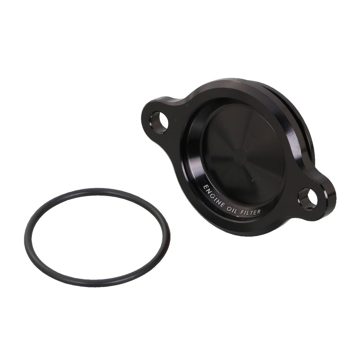 Couvercle de filtre à huile alu CNC — Kitaco — Honda Monkey 125 JB03 / JB05, Dax 125 JB04 / JB06 & Grom JC92 (390-1001050)