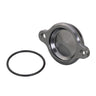 Couvercle de filtre à huile alu CNC — Kitaco — Honda Monkey 125 JB03 / JB05, Dax 125 JB04 / JB06 & Grom JC92 (390-1001050)