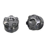 Bouchons supérieurs de fourche alu CNC (paire) — Kitaco — Honda Monkey 125, Dax 125, MSX 125 & Grom (502-1001090)