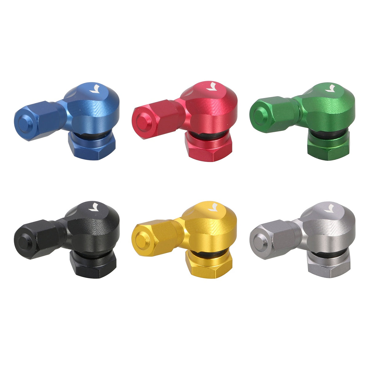 Valve alu coudée jante tubeless Ø11 — Kitaco — Universelle (509-5000250)