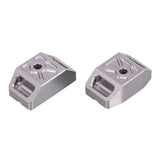 Caches de tendeurs de chaîne alu CNC (paire) — Kitaco — Honda Dax 125 JB-04 / JB-06 & Grom JC92 (519-1452920)