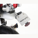 Support de plaque court — Kitaco — Honda Dax 125 JB-04 / JB-06 (691-1320000)