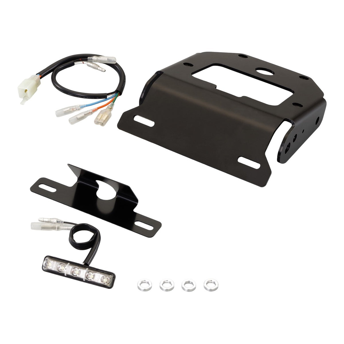 Support de plaque court — Kitaco — Honda MSX 125 JC61 / JC75 (691-1444000)