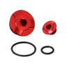 Bouchons de carter (calage / volant moteur) alu CNC — Kitaco — Honda Monkey 125, Dax 125, MSX 125 & Grom (753-1001050)