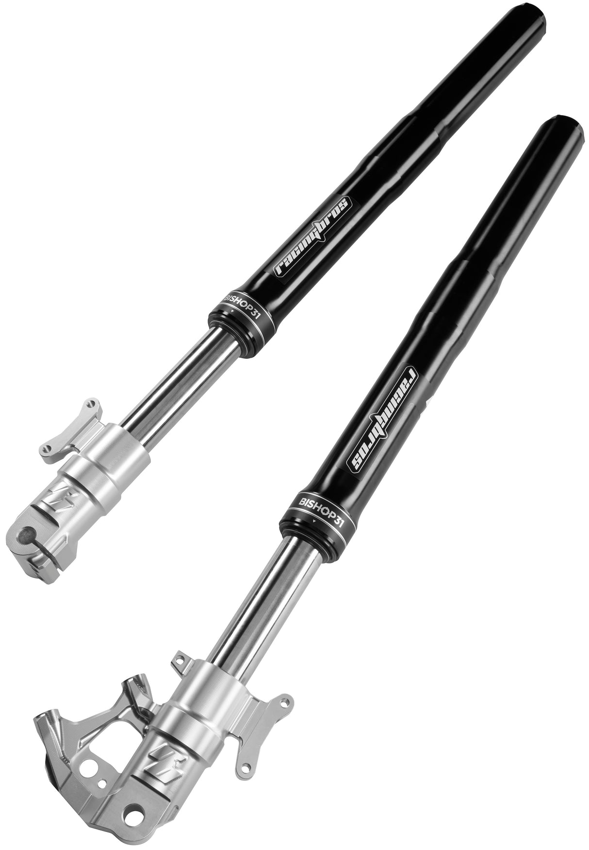 Fourche complète réglable BISHOP31 — RACING BROS — Honda Monkey 125, Dax 125, Grom / MSX