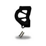 Cache pignon de sortie de boîte alu CNC noir — NXR Parts — Honda Monkey 125 JB03 / JB05, Dax 125 JB04 / JB06 & Grom JC92