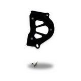 Cache pignon de sortie de boîte alu CNC noir — NXR Parts — Honda Monkey 125 JB03 / JB05, Dax 125 JB04 / JB06 & Grom JC92