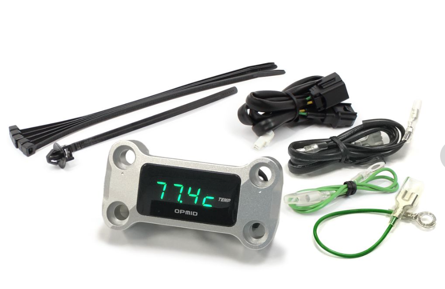 Pontet superior con su termómetro LED TakeGawa - Honda Monkey JB02