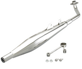 Echappement KITACO Classic Down chromé - Honda Super Cub 125