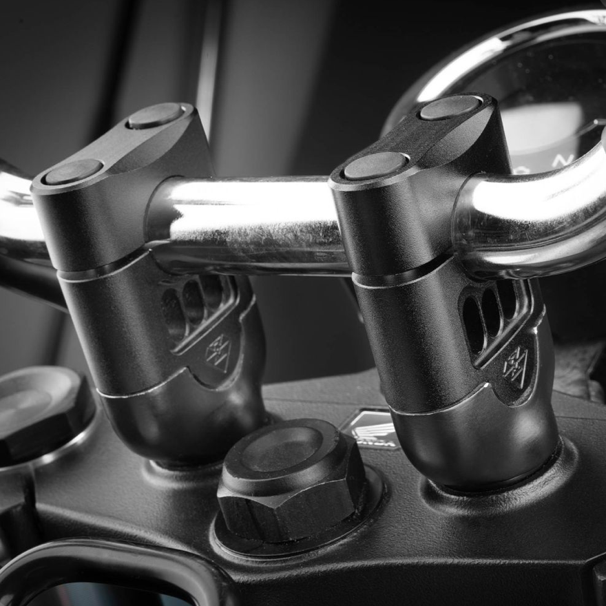 Kit réhausse de guidon + 20 mm