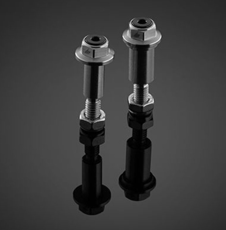 Paire de vis de fixation de levier de frein & d'embrayage - H2C