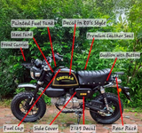 شعار هوندا مع نقل البوق - Honda Monkey JB02