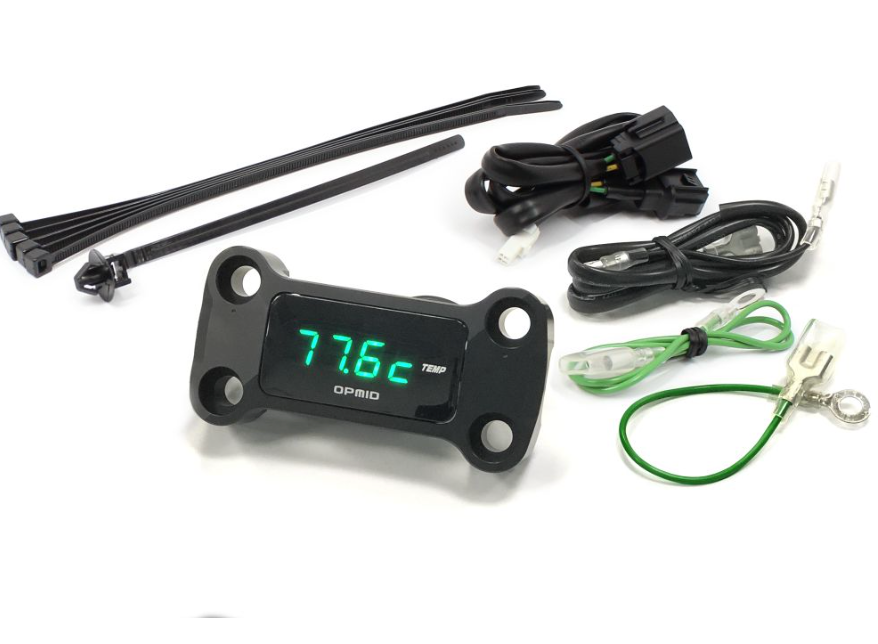 Pontet superior con su termómetro LED TakeGawa - Honda Monkey JB02