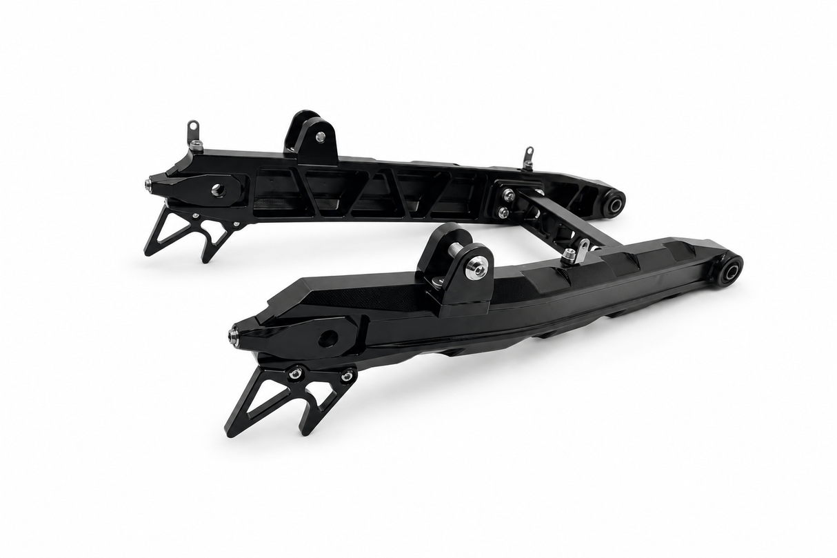 Bras oscillant taillé dans la masse +5 cm — NXR Parts — Honda Dax 125 (JB04 / JB06)